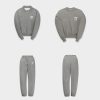 EMBROIDERED LOGO SWEATSHIRT AND JOGGERS